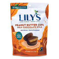 LILYS Milk Chooclate Peanut Butter Cups, 9.6 oz Bag, Delivered in 1-4 Business Days (22002042)