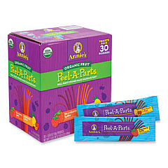 Annie's Homegrown Organic Fruit Peel-A-Parts Fruit Strings Variety Pack, 0.56 oz Pouch, 30 Pouches/Pack, Delivered in 1-4 Business Days (22002010)