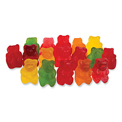 Office Snax Candy Assortments, Gummy Bears, 1 lb Bag (00669)