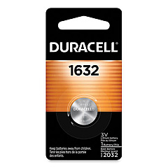 Duracell Lithium Coin Batteries, 1632 (DL1632BPK)