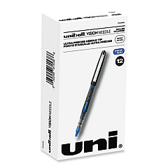 uniball Jetstream Premier Roller Ball Pen, Retractable, Bold 1 mm, Black Ink, Silver Barrel (1741766)