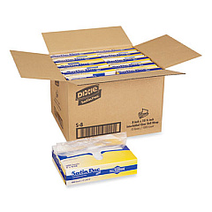 Dixie Satin-Pac High Density Polyethylene Film Sheets, 8 x 10.75, 1,000/Pack, 10 Packs/Carton (S8)