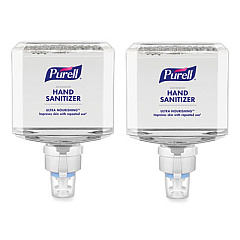 PURELL Healthcare Advanced Foam Hand Sanitizer, 1,200 mL, Natural Scent, For ES8 Dispensers, 2/Carton (775602)