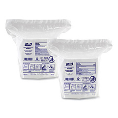 PURELL Hand Sanitizing Wipes, 3-Ply, 8.25 x 14.06, Fresh Citrus Scent, White, 1,700 Wipes/Pouch, 2 Pouches/Carton (921702)