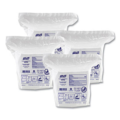 PURELL Hand Sanitizing Wipes, 5 x 6, Fresh Citrus Scent, White, 1,700/Refill Pouch, 4/Carton (951704CT)