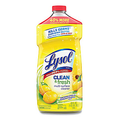 LYSOL Brand Clean and Fresh Multi-Surface Cleaner, Sparkling Lemon and Sunflower Essence Scent, 40 oz Bottle (78626EA)