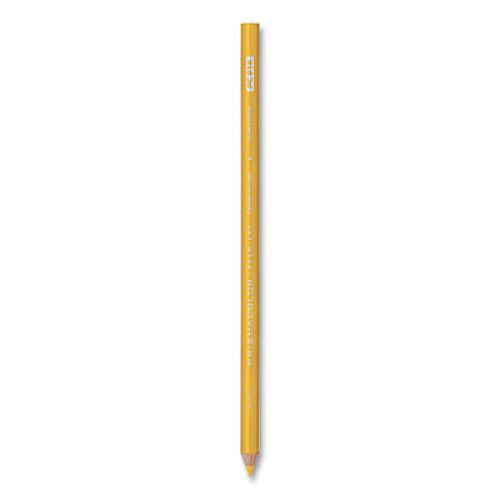 Prismacolor Premier Colored Pencil, 3 mm, 2B (#1), Canary Yellow Lead, Canary Yellow Barrel, Dozen (3346DZ)