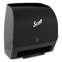 Scott Control Slimroll Electronic Towel Dispenser, 12 x 7 x 12, Black (47260)