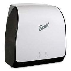 Scott Control Slimroll Manual Towel Dispenser, 12.63 x 10.2 x 16.13, White (47071)