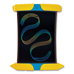 Boogie Board Scribble N' Play, 5" x 7" Screen, Black/Red/Yellow (100013)