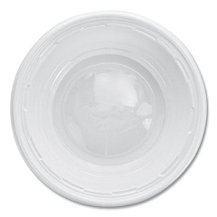 Dart Plastic Bowls, 5 to 6 oz, White, 125/Pack, 8 Packs/Carton (5BWWF)