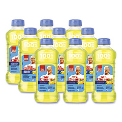 Mr. Clean Multi-Surface Antibacterial Cleaner, Summer Citrus, 28 oz Bottle, 9/Carton (77130)