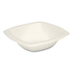 Dart Bare Eco-Forward Sugarcane Dinnerware, Bowl, 12 oz, Ivory, 125/Pack (12BSC2050PK)