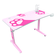 Eureka Cute Gaming Desk, 47" x 23.63" x 30.13", Pink (GD0100)