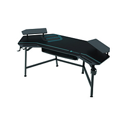 Eureka Aero Gaming Desk, 72.06" x 23.63" x 38", Black (E70B)