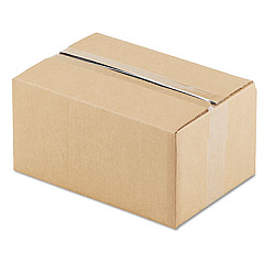 General Supply Fixed-Depth Shipping Boxes, Regular Slotted Container (RSC), 12" x 8" x 6", Brown Kraft, 25/Bundle (UFS1286)