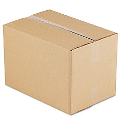 General Supply Fixed-Depth Shipping Boxes, Regular Slotted Container (RSC), 18" x 12" x 12", Brown Kraft, 25/Bundle (UFS181212)