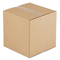 General Supply Cubed Fixed-Depth Shipping Boxes, Regular Slotted Container (RSC), 14" x 14" x 14", Brown Kraft, 25/Bundle (UFS141414)