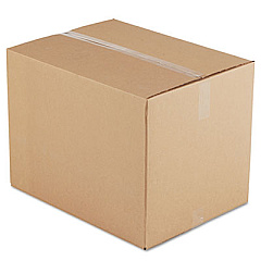 General Supply Fixed-Depth Shipping Boxes, Regular Slotted Container (RSC), 24" x 18" x 18", Brown Kraft, 10/Bundle (UFS241818)