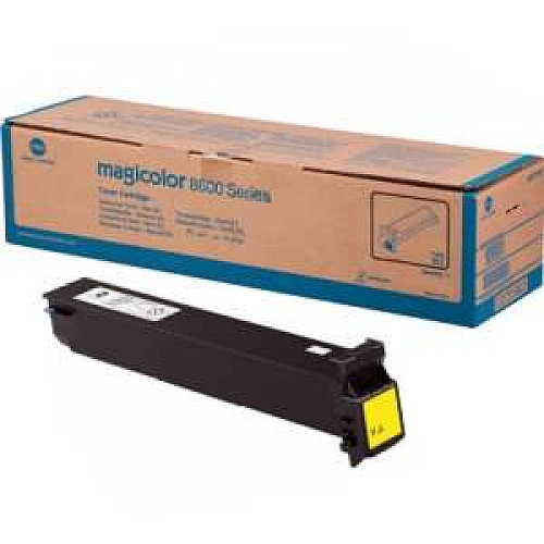 Konica Minolta A0D7233 Yellow Toner Cartridge