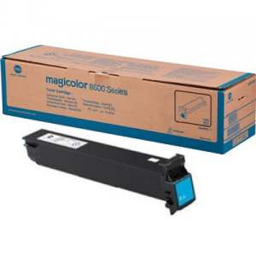 Konica Minolta A0D7433 Cyan Toner Cartridge