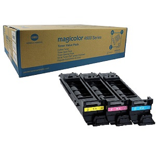 Konica Minolta A0DKJ32 Toner Cartridge Value Pack