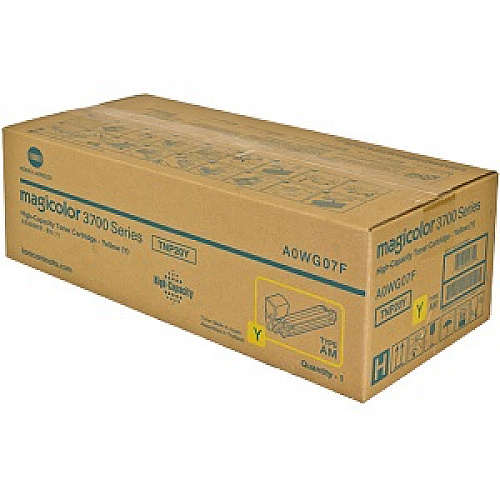 Konica Minolta A0WG07F Yellow Toner Cartridge