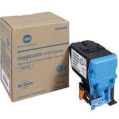 Konica Minolta A0X5430 Cyan Toner Cartridge