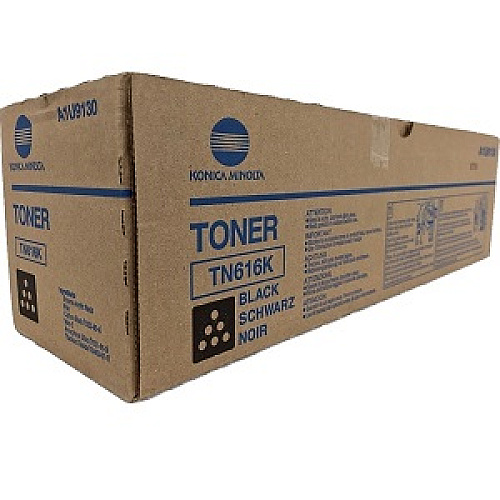 Konica Minolta TN616K Black Toner Cartridge
