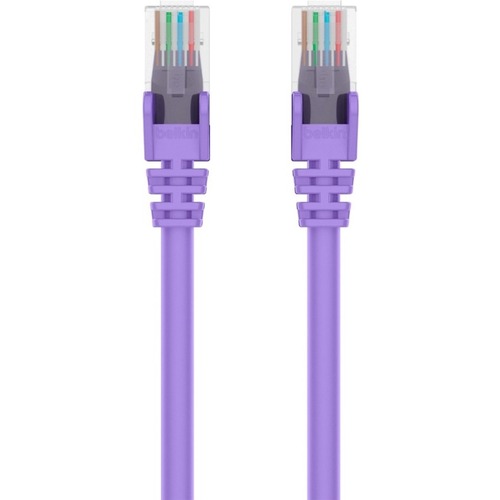 Belkin RJ45 Category 6 Snagless Patch Cable (A3L98015PURS)