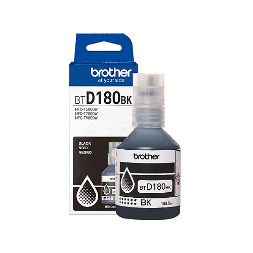 Brother BTD180BK High Yield Black Ink Bottle