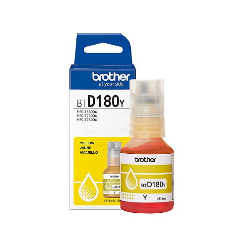 Brother BTD180Y High Yield Yellow Ink Bottle