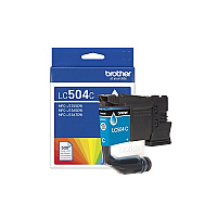 Brother LC504C Cyan Ink Cartridge