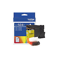Brother LC504Y Yellow Ink Cartridge