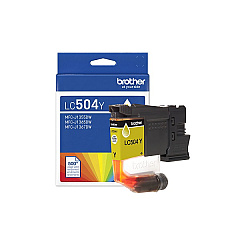 Brother LC504Y Yellow Ink Cartridge