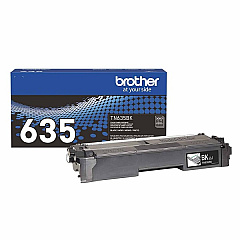 Brother TN635BK Black Toner Cartridge