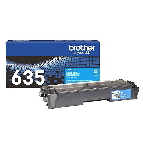 Brother TN635C Cyan Toner Cartridge