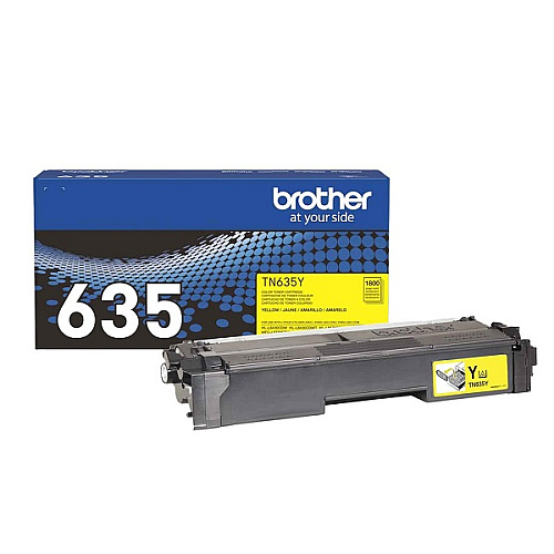 Brother TN635Y Yellow Toner Cartridge