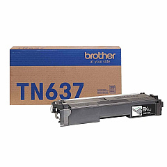 Brother TN637BK Ultra High Yield Black Toner Cartridge
