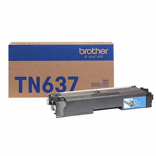 Brother TN637C Ultra High Yield Cyan Toner Cartridge
