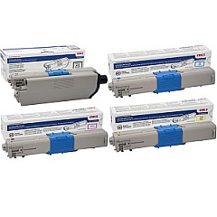 Okidata C332 Toner Cartridge Set