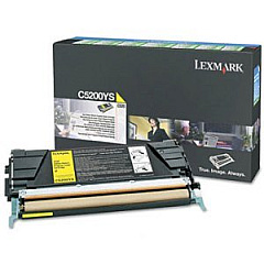 Lexmark C5200YS Yellow Toner Cartridge