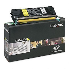 Lexmark C5240YH Yellow Toner Cartridge