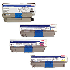 Okidata C530 Toner Cartridge Set