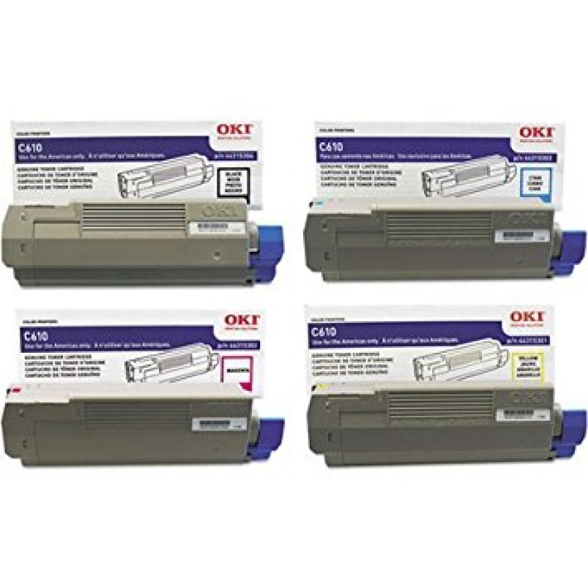 Okidata C610 Toner Cartridge Set | BlueDogInk.com