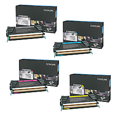 Lexmark C736 Toner Cartridge Set