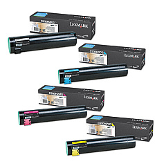 Lexmark C935 Toner Cartridge Set