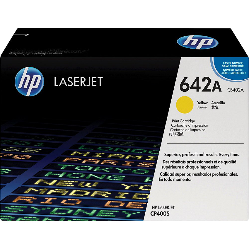 HP CB402A Yellow Toner Cartridge