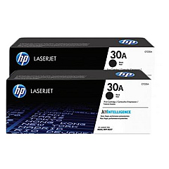 HP 30A Black Toner Cartridge 2-pack