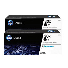 HP 30X High Yield Black Toner Cartridge 2-pack